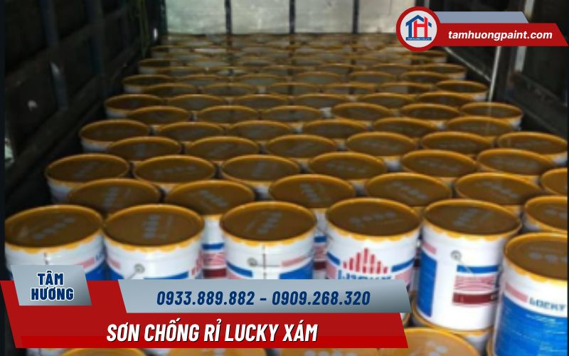 Câu hỏi thường gặp về sơn chống rỉ Lucky xám 