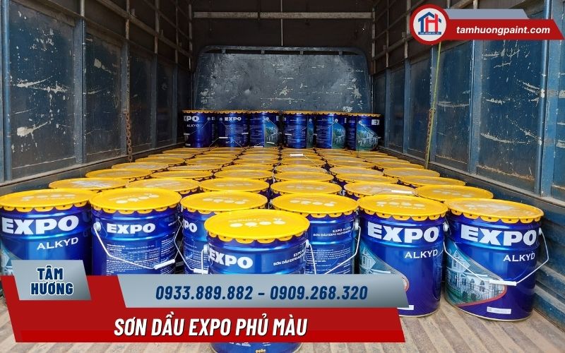 Sơn Dầu Expo 580 Màu Miami – Sắc Xanh Biển Nhiệt Đới Mang Hơi Thở Tươi Mới Cho Công Trình