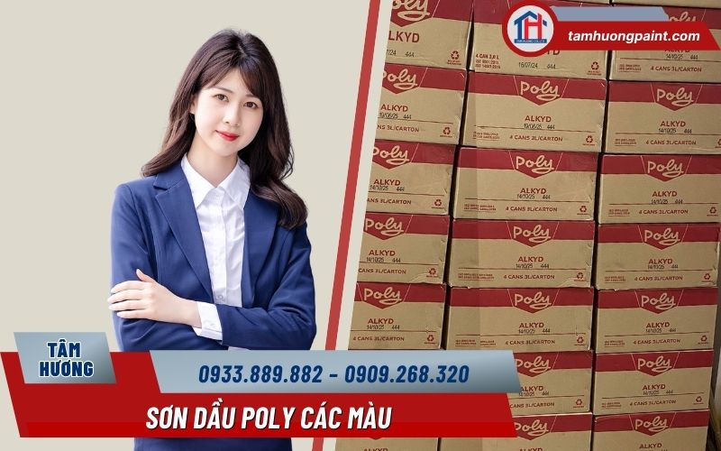 Mua Sơn Dầu Poly Expo 3094 Lily Stem Ở Đâu Uy Tín?