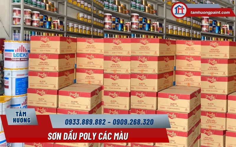 Ứng Dụng Thực Tế Của Sơn Dầu Poly Expo 640 My Blue