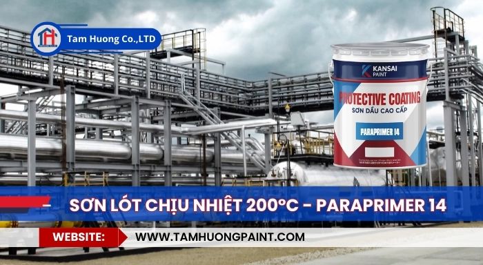 Thông số và thi công Sơn Paraprimer 14 Kansai