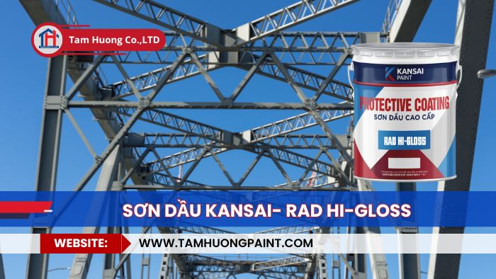 sử dụng sơn dầu Kansai RAD Higloss:
