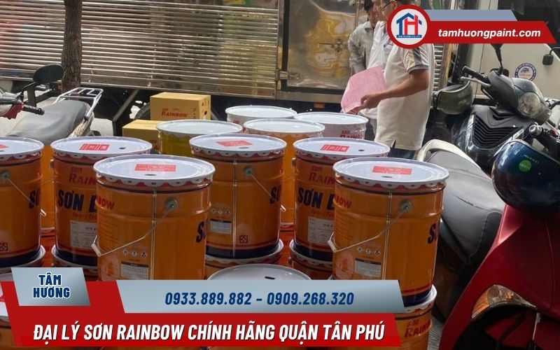 Mua sơn giá rẻ tại đại lý sơn Rainbow
