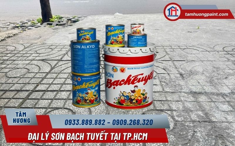 Các sản phẩm sơn Bạch Tuyết