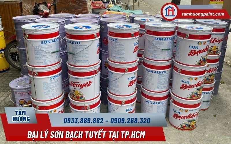 Sơn Bạch Tuyết - Đại lý sơn Bạch Tuyết tại TPHCM có tốt không?