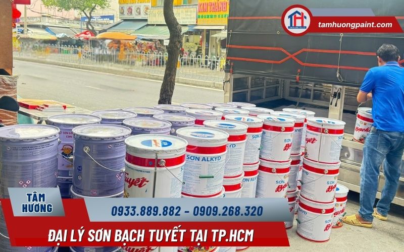 Mua sơn Bạch Tuyết chính hãng ở đâu?