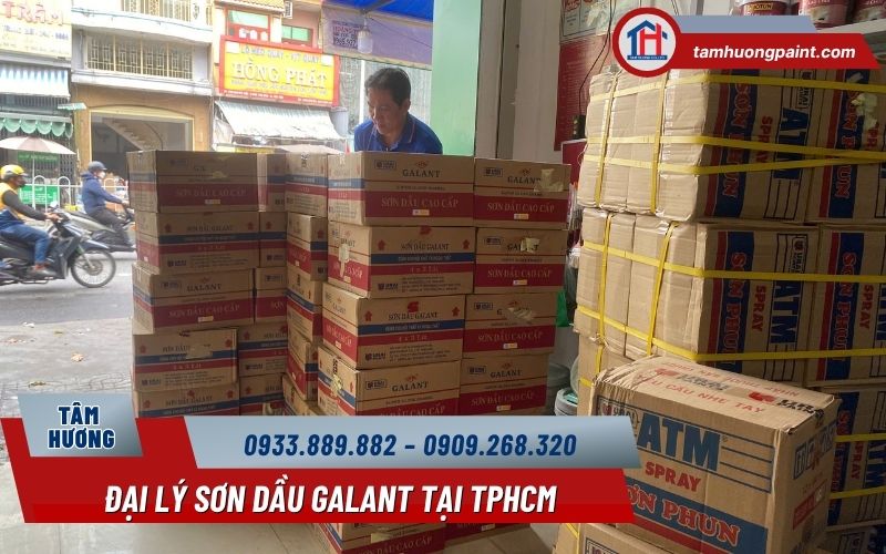 Đại lý bán sơn dầu Galant giá rẻ tại tphcm