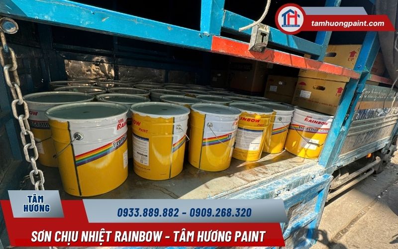 Sơn chịu nhiệt rainbow chính hãng