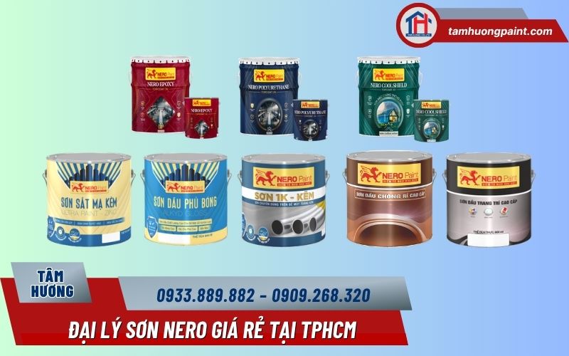 Đại lý sơn Nero Giá Rẻ Tại TP.HCM | Chính Hãng – Báo Giá Tốt Nhất