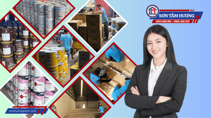 Nơi bán sơn chịu nhiệt Rainbow giá rẻ tại TPHCM