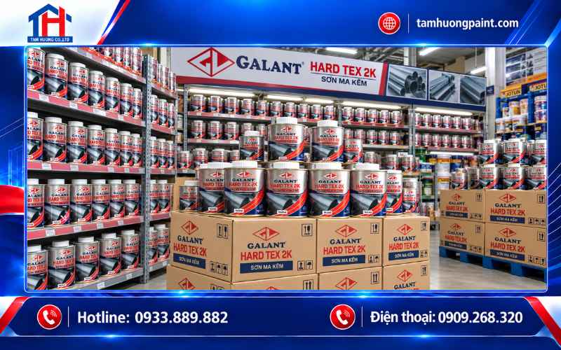 Sơn Galant tại kho Sơn Tâm Hương