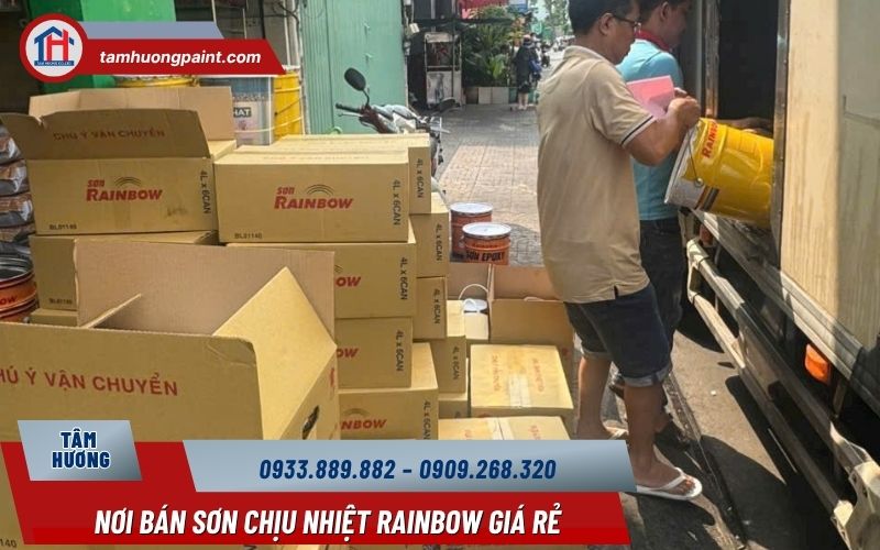 Nơi bán sơn chịu nhiệt Rainbow giá rẻ 