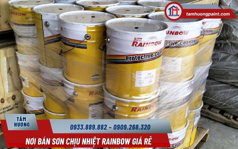 Các sử dụng và bảo quản sơn chịu nhiệt Rainbow