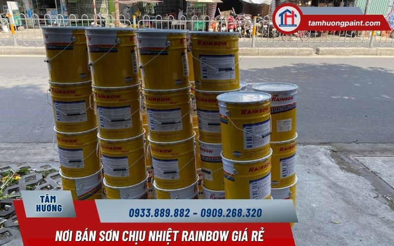 Nơi bán sơn chịu nhiệt Rainbow tại TPHCM