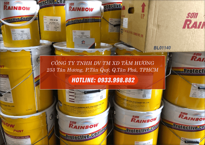 Ứng dụng sơn chịu nhiệt Rainbow giá rẻ tại TPHCM