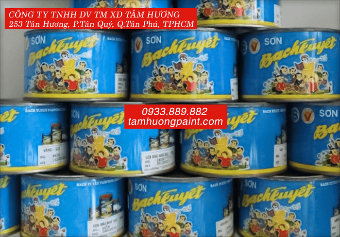 Thi công Sơn dầu Bạch Tuyết giá rẻ tại TPHCM