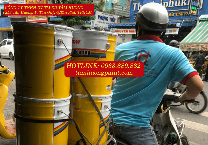 Ứng dụng Sơn kẻ vạch giao thông Rainbow giá rẻ