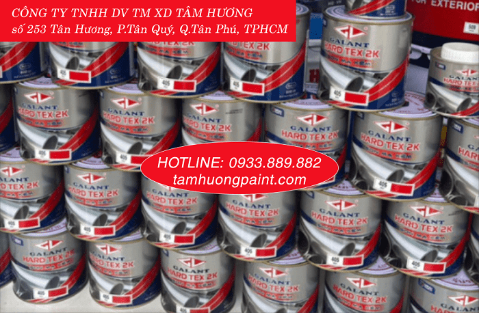 Sử dụng SƠN MẠ KẼM GALANT HARD TEX 2K GIÁ RẺ TẠI TPHCM