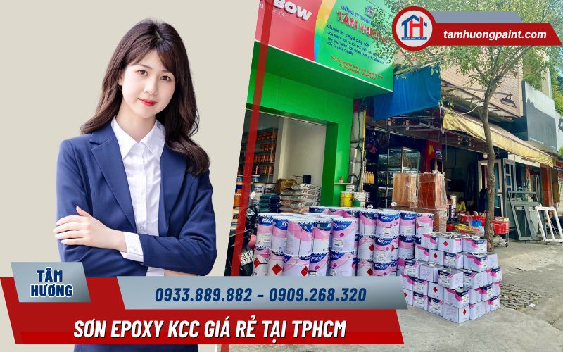 Đại lý bán sơn Epoxy KCC giá rẻ tại TPHCM