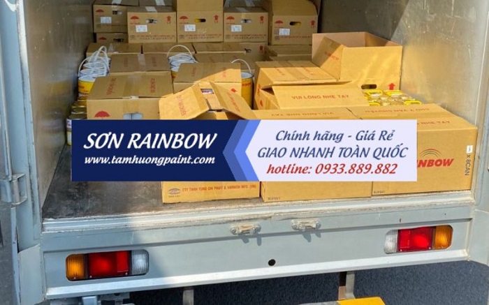 Đại lý sơn Rainbow quận 7 TPHCM