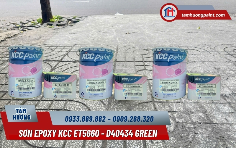Tổng quan về sơn Epoxy KCC ET5660-D40434