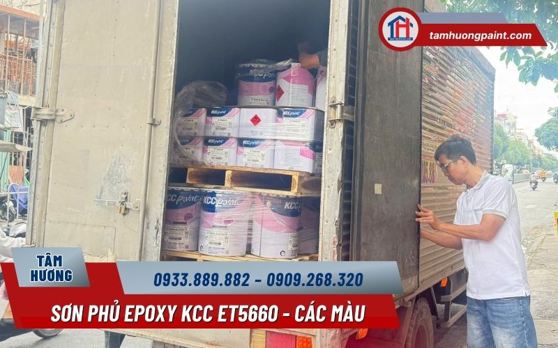 Báo giá sơn epoxy KCC ET5660-D80680 tại Tâm Hương Paint