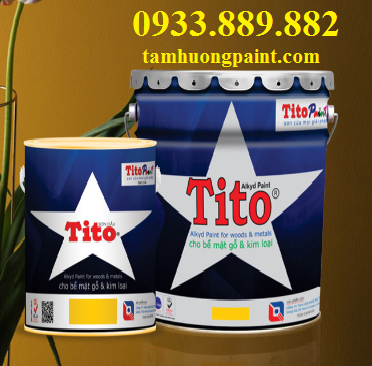 Sơn Dầu TiTo Màu 318 Xanh Dương Yamaha Blue