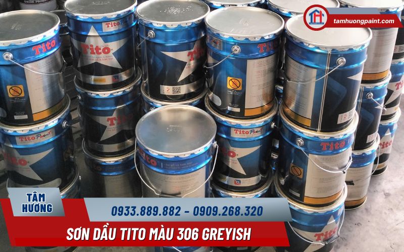 Tổng quan về sơn dầu TiTo màu 306 Greyish
