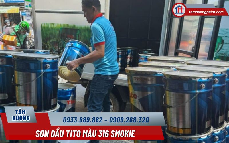 Mua Sơn Dầu TiTo Màu 316 Ở Đâu Uy Tín, Đúng Chuẩn?