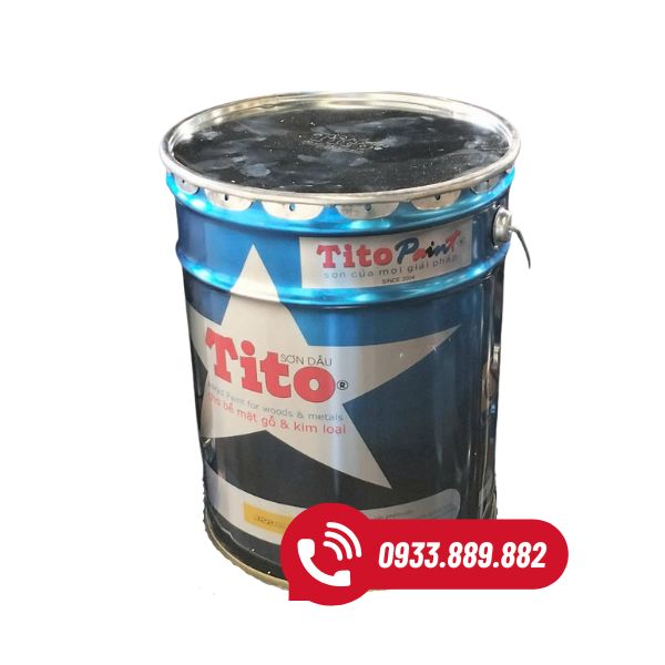 Sơn Dầu TiTo Màu 333 Trắng Sữa Milky White