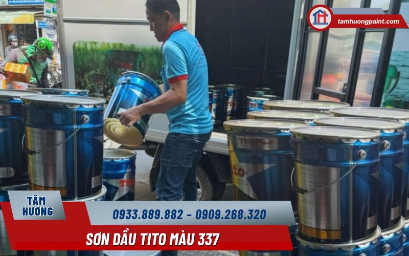 Mua Sơn Dầu TiTo Màu 337 Ở Đâu Để Công Trình Luôn An Tâm?