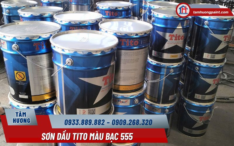 Sơn Dầu TiTo Màu Bạc 555 Là Gì?