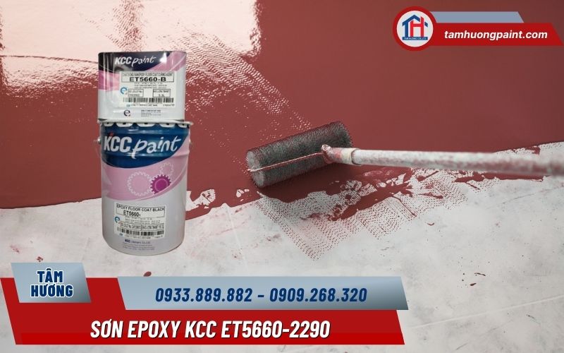 Thi công sơn epoxy KCC ET5660-2290