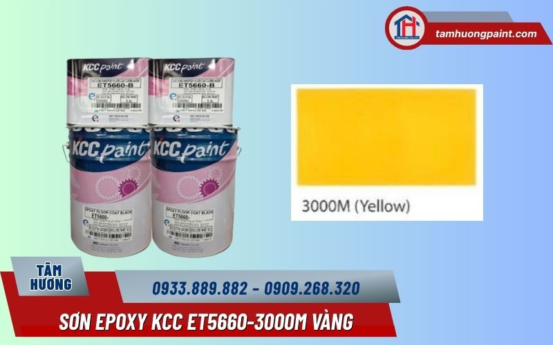 Đặc điểm màu vàng ET5660-3000M KCC
