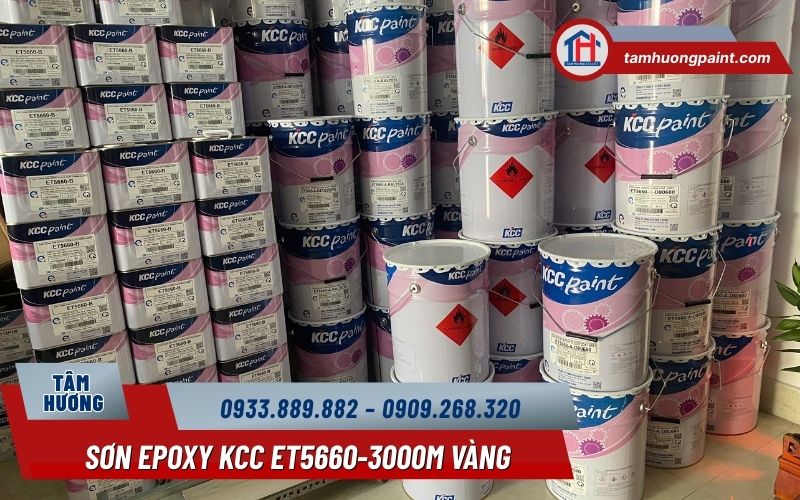 Ứng dụng sơn epoxy ET5660-3000M (Yellow)