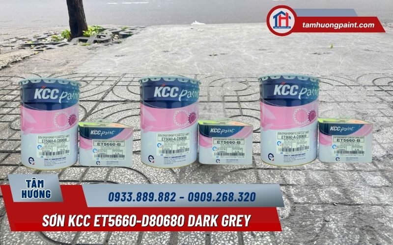 Sơn phủ epoxy KCC ET5660-D80680 là gì?