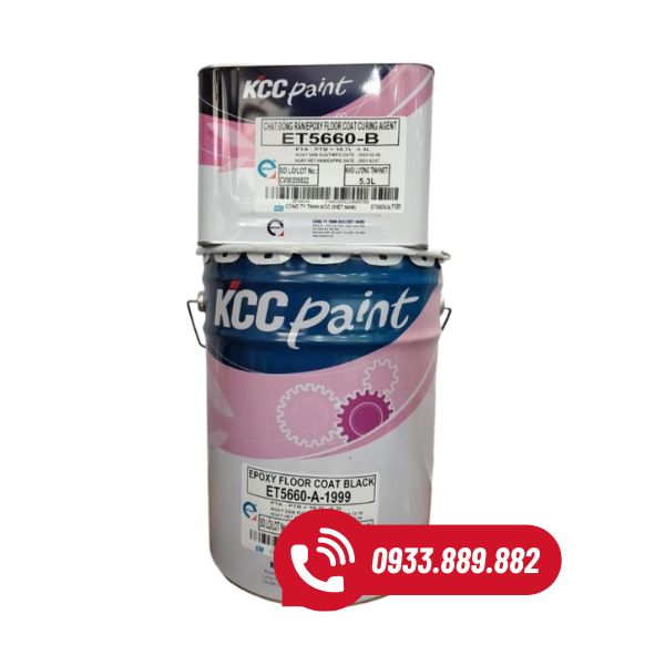 Sơn KCC ET5660-Màu Đen