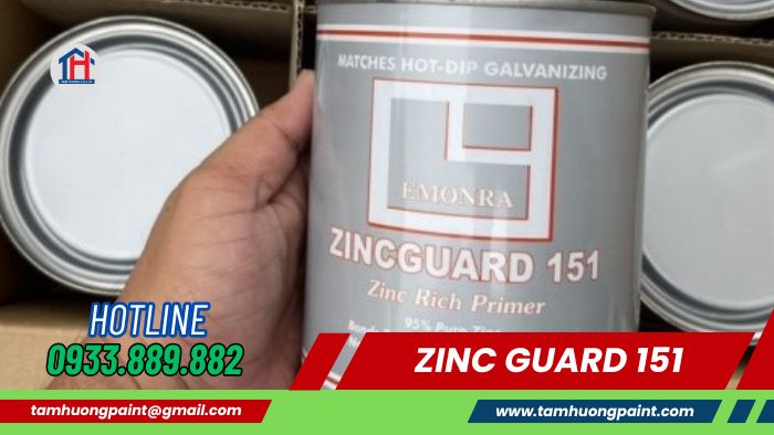 Thông số kỹ thuật Sơn Mạ Kẽm Lạnh ZG151