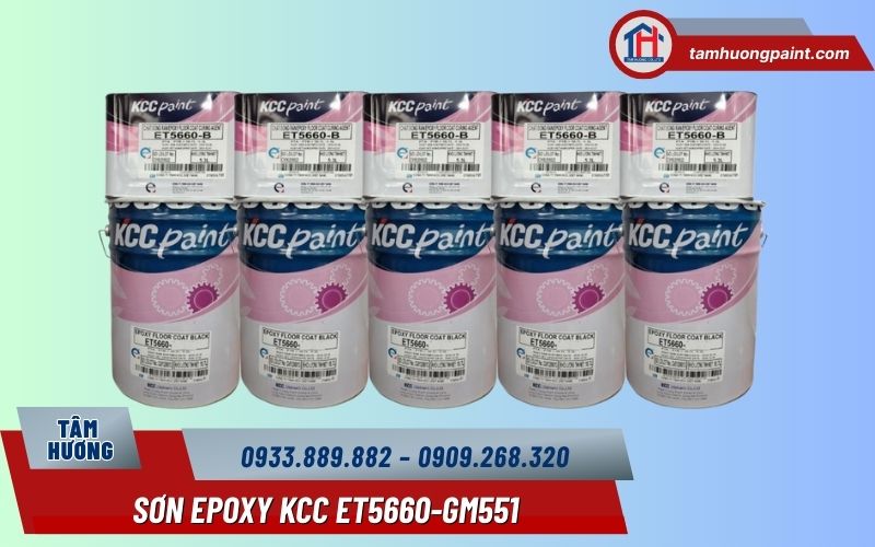 Sơn Epoxy KCC ET5660-GM551