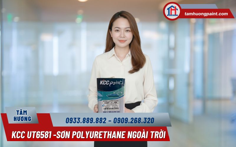 Về Sơn KCC UT6581 màu đen