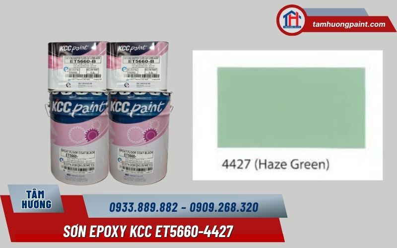 Ưu điểm Sơn ET5660-4427 (Haze Green)