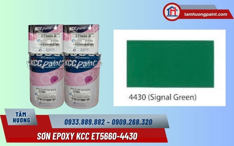 Thông số kỹ thuật sơn epoxy KCC ET5660-4430
