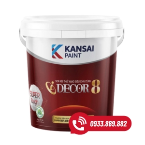 Sơn Kansai I Decor 8 Nano Siêu Chai Cứng