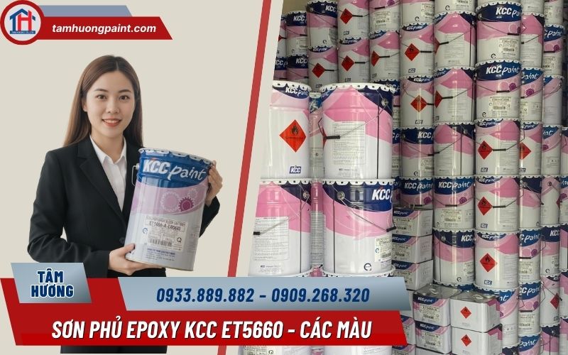Báo giá sơn KCC ET5660-1280 mới nhất