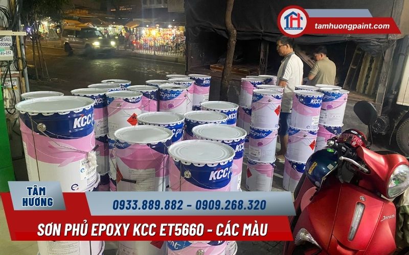 Thông số kỹ thuật Sơn KCC ET5660-RAL 5012