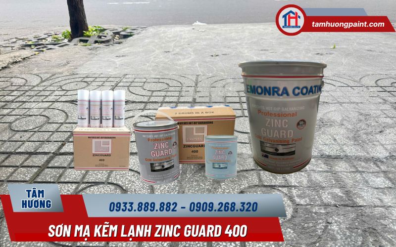 Thông số kỹ thuật sơn mạ kẽm lạnh ZG400 