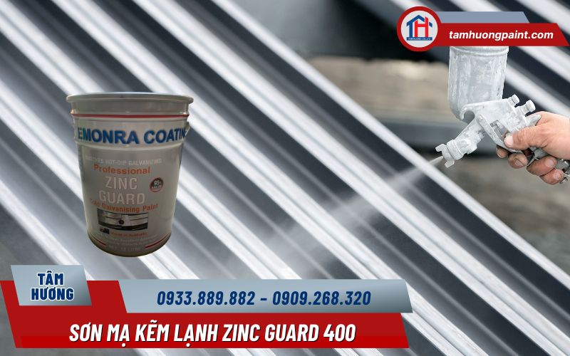 Sơn mạ kẽm lạnh ZG400 – Giải pháp tối ưu cho thợ và nhà thầu