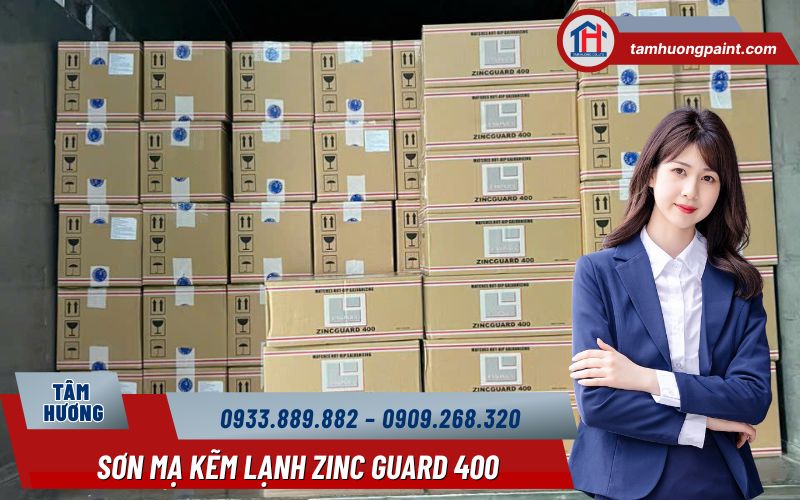 Vì sao nên mua sơn mạ kẽm lạnh Zinc Guard 400 tại Tâm Hương?