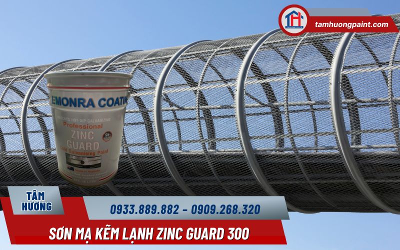 Ứng dụng thực tế của sơn mạ kẽm lạnh ZG300