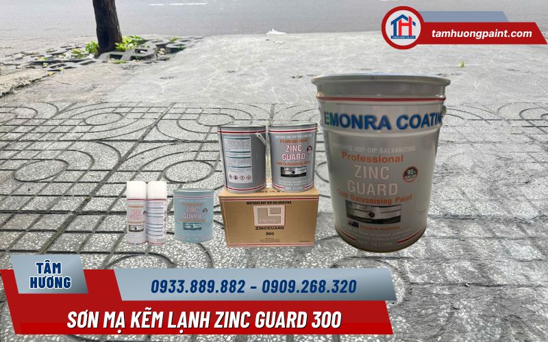 Thông số kỹ thuật sơn mạ kẽm lạnh Zinc Guard 300 